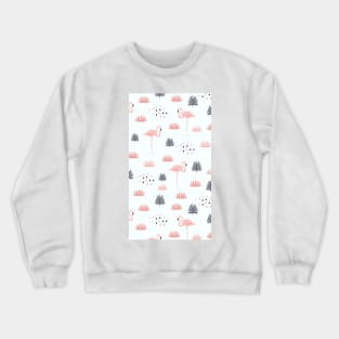 Pink Animals Crewneck Sweatshirt